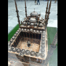Ein Modell der Blauen Moschee